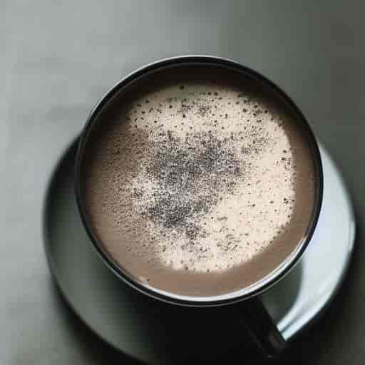 Black Sesame Latte