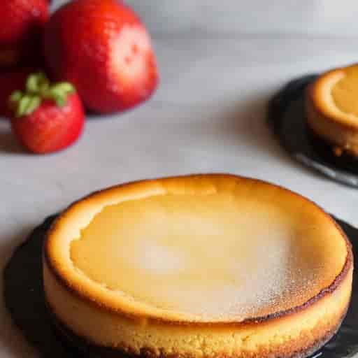 Chef RV's Burnt Basque Cheesecake