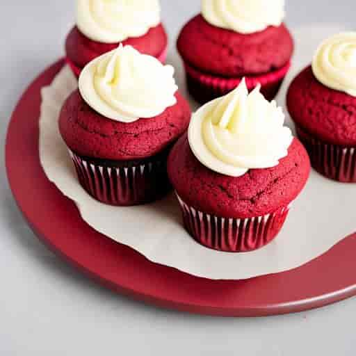 Chef RV's Heavenly Red Velvet Cupcakes