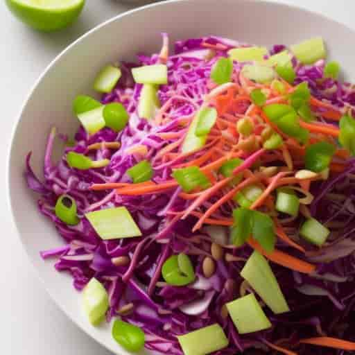 Easy Oriental Coleslaw Salad