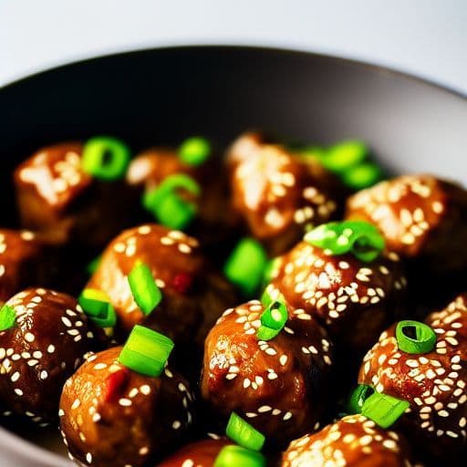 Asian Style Meatballs