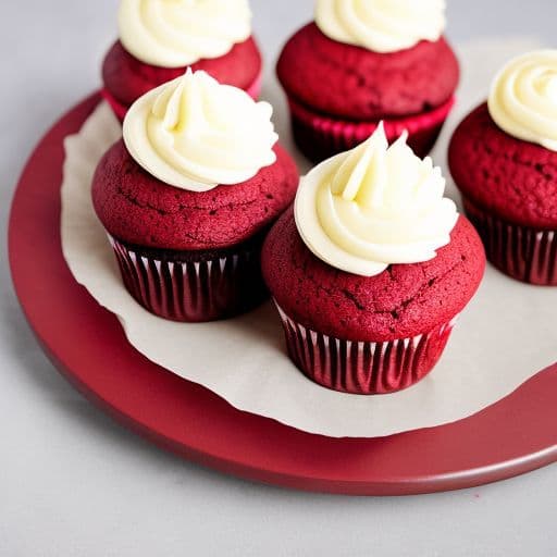 Chef RV's Heavenly Red Velvet Cupcakes