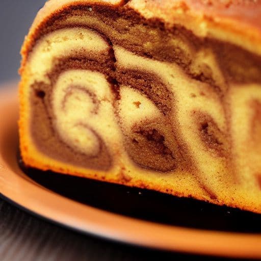 Cinnamon Marble Cake