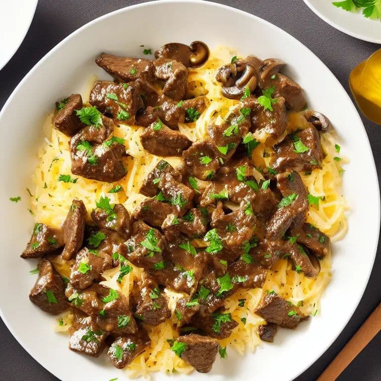 Creamy Filipino Beef Salpicao
