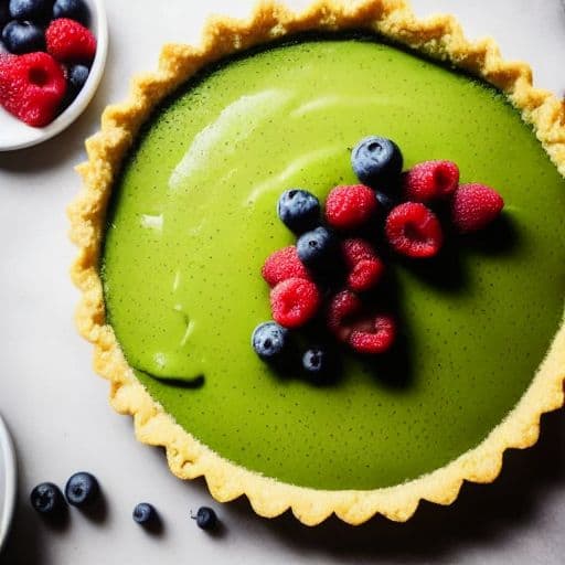 Japanese Matcha Tart