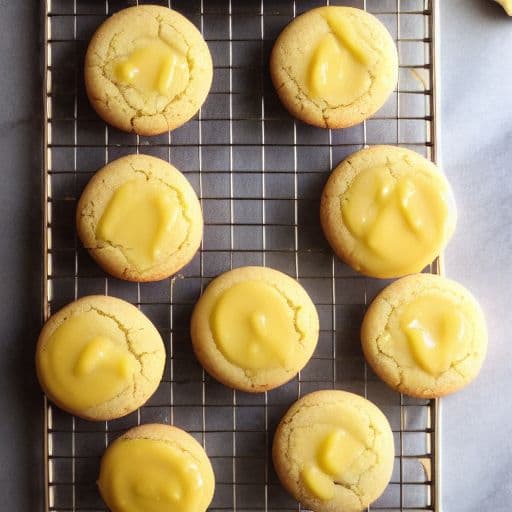 Lemon Curd Cookies
