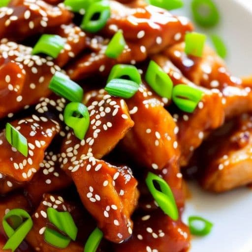 Sweet and Spicy Korean Chicken