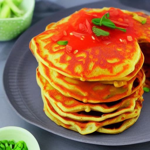 Vegan Korean Kimchi Pancakes